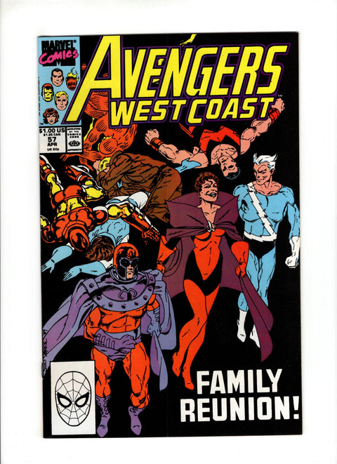 The West Coast Avengers, Vol. 2 #57A (1990)   Marvel Comics 1990