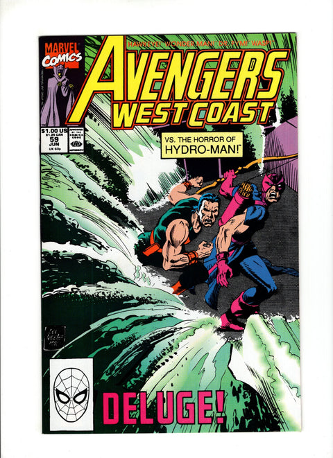 The West Coast Avengers, Vol. 2 #59A (1990)   Marvel Comics 1990