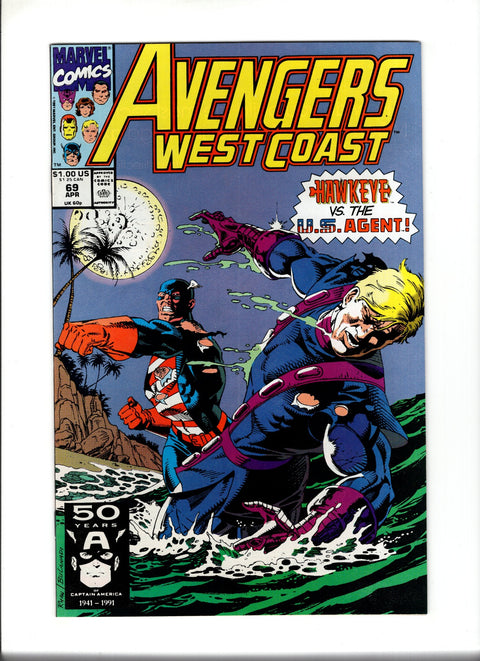 The West Coast Avengers, Vol. 2 #69A (1991)   Marvel Comics 1991