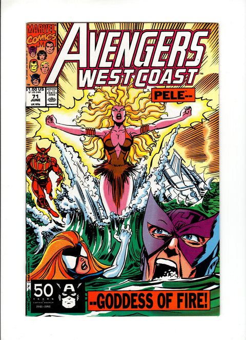The West Coast Avengers, Vol. 2 #71A (1991)   Marvel Comics 1991
