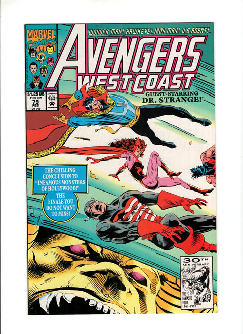 The West Coast Avengers, Vol. 2 #79A (1992)   Marvel Comics 1992