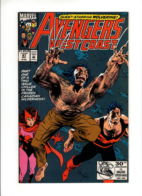 The West Coast Avengers, Vol. 2 #87A (1992)   Marvel Comics 1992