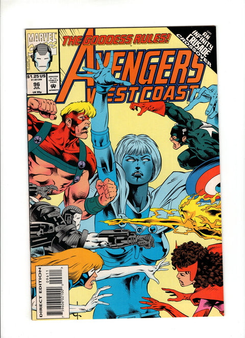 The West Coast Avengers, Vol. 2 #96A (1993)   Marvel Comics 1993