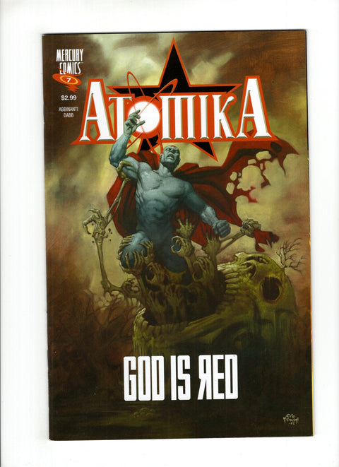 Atomika #7 (2006) Signed  Mercury Comics 2006