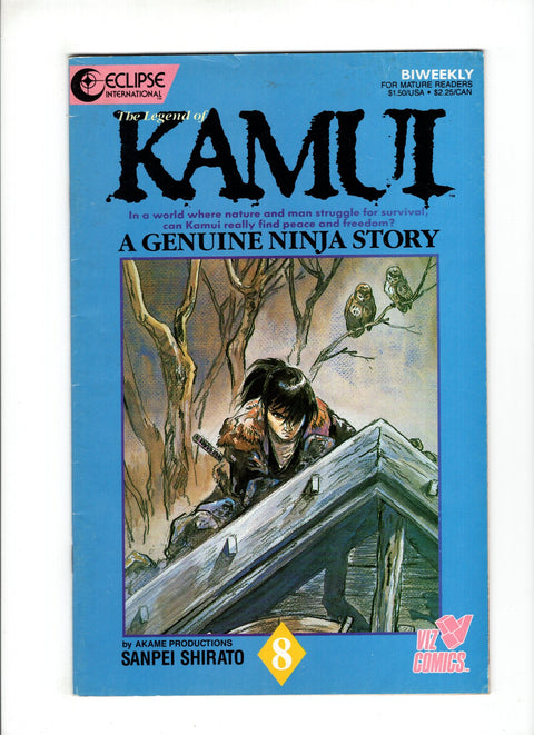 Kamui #8 (1987)   Eclipse Comics 1987