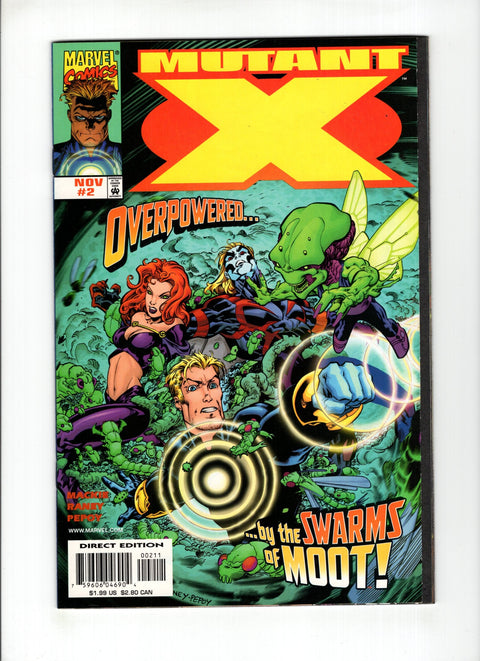Mutant X #2A (1998)   Marvel Comics 1998