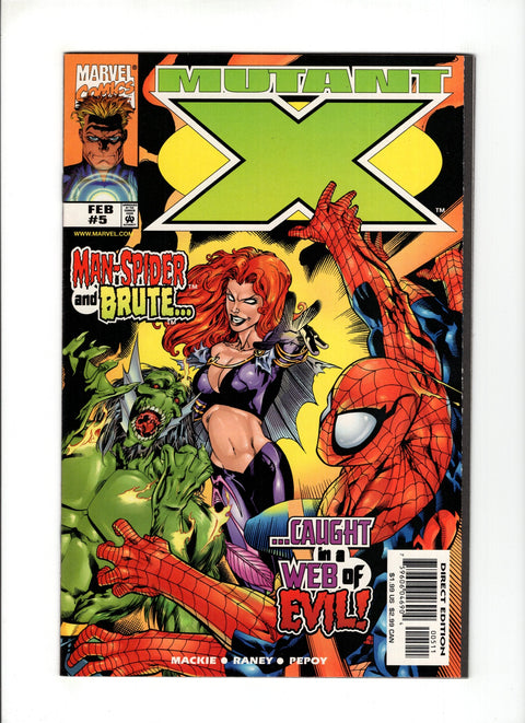 Mutant X #5A (1999)   Marvel Comics 1999