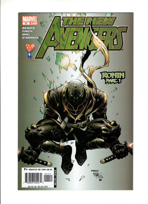 New Avengers, Vol. 1 #11A (2005) 1st Maya Lopez as Ronin 1st Maya Lopez as Ronin Marvel Comics 2005