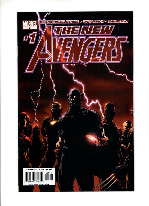 New Avengers, Vol. 1 #1A (2004) Regular David Finch Cover Regular David Finch Cover Marvel Comics 2004