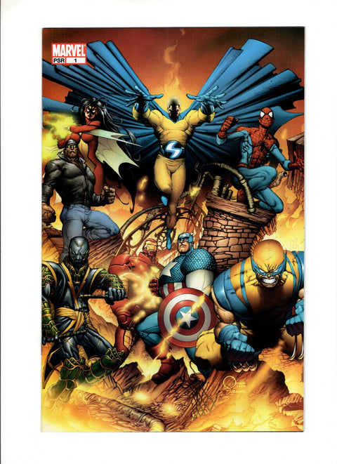 New Avengers, Vol. 1 #1C (2004) Joe Quesada Virgin Variant Joe Quesada Virgin Variant Marvel Comics 2004