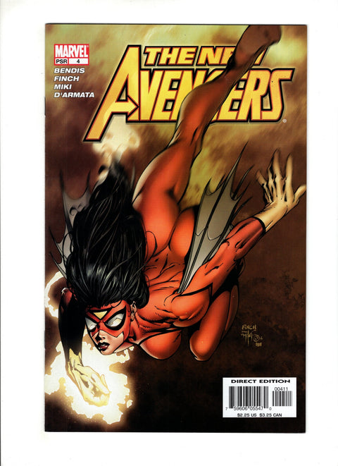 New Avengers, Vol. 1 #4A (2005) 1st Maria Hill 1st Maria Hill Marvel Comics 2005
