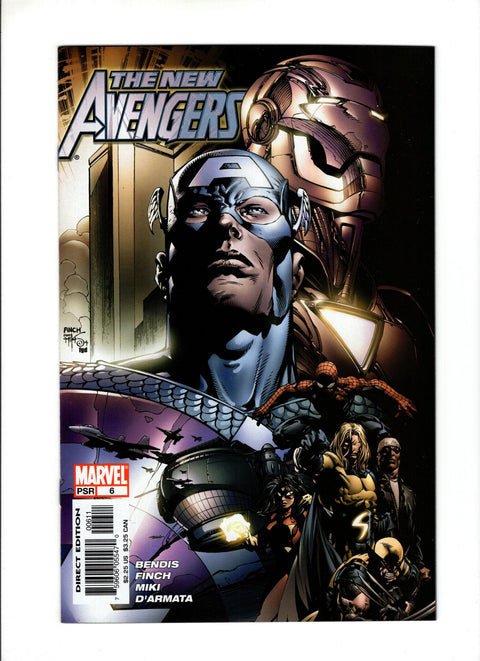 New Avengers, Vol. 1 #6A (2005) 2nd Maria Hill 2nd Maria Hill Marvel Comics 2005