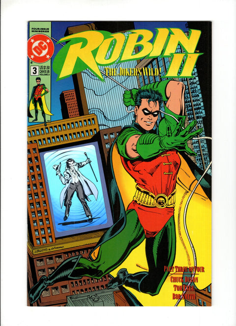 Robin II: The Joker's Wild #3D (1991) Dan Jurgens / Dick Giordano Cover Dan Jurgens / Dick Giordano Cover DC Comics 1991