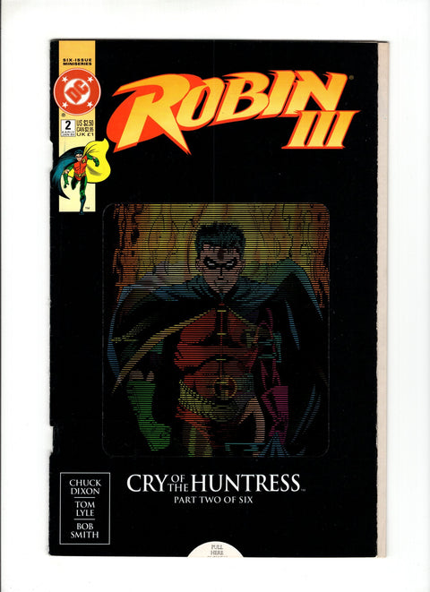 Robin III: Cry of the Huntress #2C (1992) Lenticular Cover Lenticular Cover DC Comics 1992