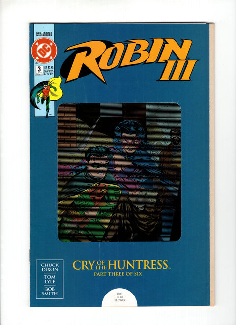 Robin III: Cry of the Huntress #3C (1992) Lenticular Cover Lenticular Cover DC Comics 1992