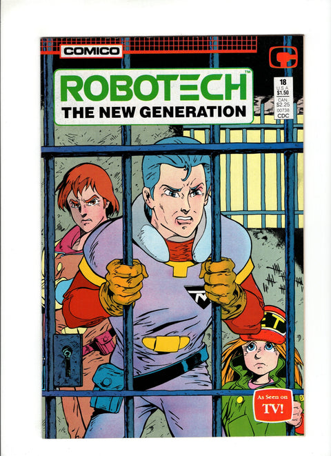 Robotech the New Generation #18 (1987)   Comico 1987