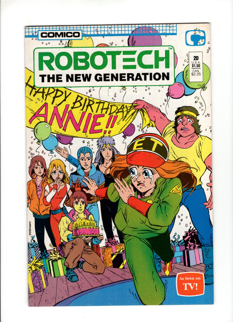Robotech the New Generation #20 (1987)   Comico 1987