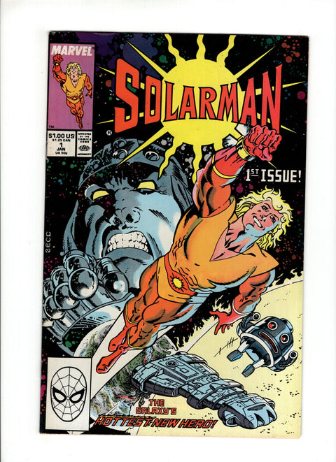 Solarman #1A (1989)   Marvel Comics 1989