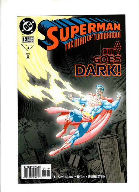 Superman: The Man of Tomorrow #12A (1998)   DC Comics 1998