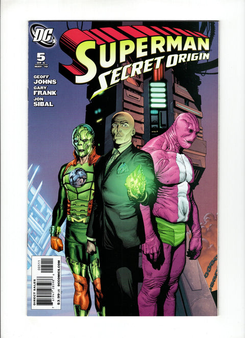 Superman: Secret Origin #5A (2010)   DC Comics 2010