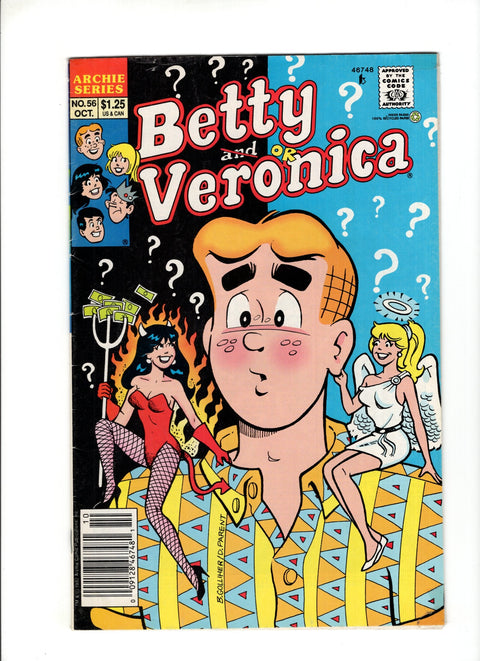Betty & Veronica, Vol. 1 #56B (1992) Newsstand  Archie Comic Publications 1992