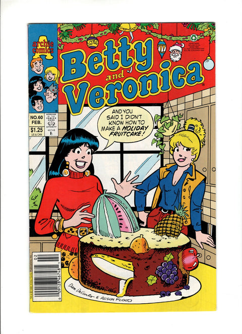 Betty & Veronica, Vol. 1 #60B (1993) Newsstand  Archie Comic Publications 1993