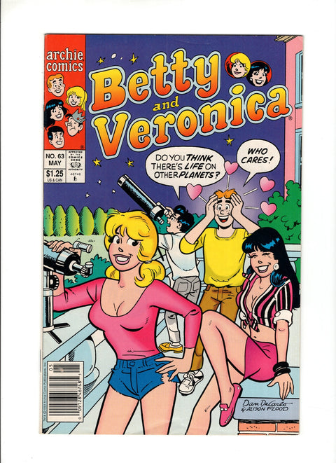 Betty & Veronica, Vol. 1 #63B (1993) Newsstand  Archie Comic Publications 1993