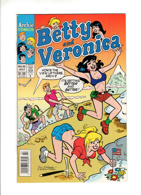 Betty & Veronica, Vol. 1 #65B (1993) Newsstand  Archie Comic Publications 1993