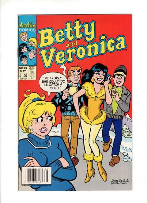 Betty & Veronica, Vol. 1 #75B (1994) Newsstand  Archie Comic Publications 1994
