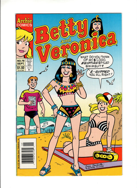 Betty & Veronica, Vol. 1 #79B (1994) Newsstand  Archie Comic Publications 1994