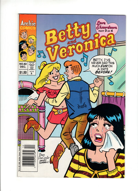 Betty & Veronica, Vol. 1 #82B (1994) Newsstand  Archie Comic Publications 1994