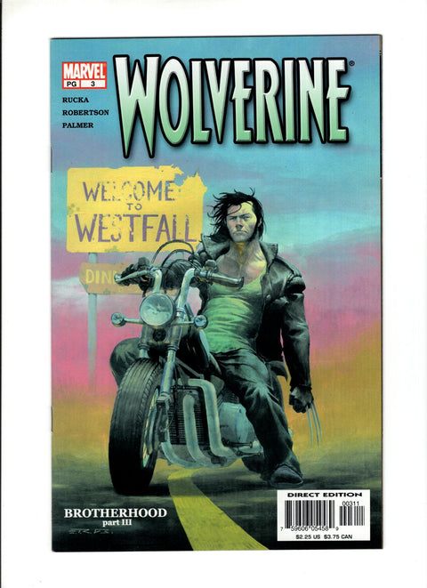Wolverine, Vol. 3 #3A (2003)   Marvel Comics 2003