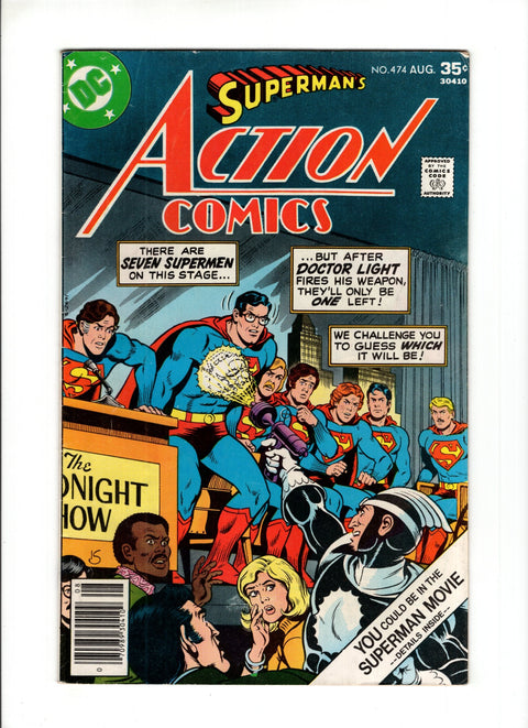 Action Comics, Vol. 1 #474 (1977)   DC Comics 1977 Buy & Sell Comics Online Comic Shop Toronto Canada