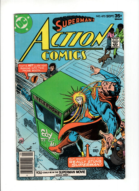 Action Comics, Vol. 1 #475 (1977)   DC Comics 1977 Buy & Sell Comics Online Comic Shop Toronto Canada