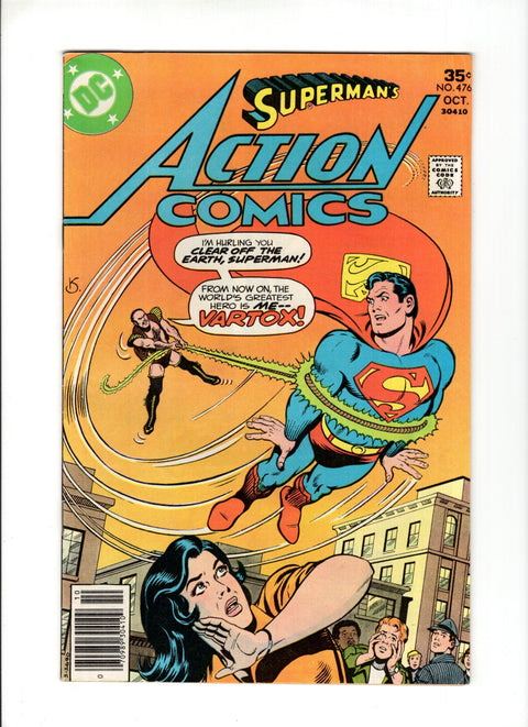 Action Comics, Vol. 1 #476 (1977)   DC Comics 1977 Buy & Sell Comics Online Comic Shop Toronto Canada