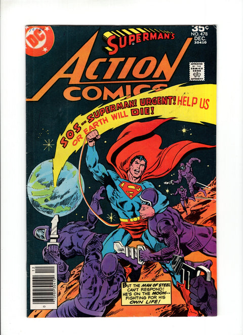 Action Comics, Vol. 1 #478 (1977)   DC Comics 1977 Buy & Sell Comics Online Comic Shop Toronto Canada