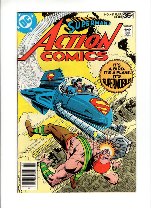 Action Comics, Vol. 1 #481A (1977)   DC Comics 1977 Buy & Sell Comics Online Comic Shop Toronto Canada