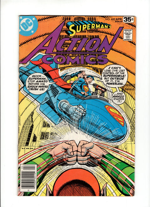 Action Comics, Vol. 1 #482A (1978)   DC Comics 1978 Buy & Sell Comics Online Comic Shop Toronto Canada