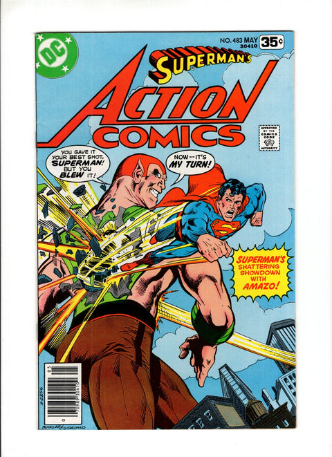 Action Comics, Vol. 1 #483A (1978)   DC Comics 1978 Buy & Sell Comics Online Comic Shop Toronto Canada