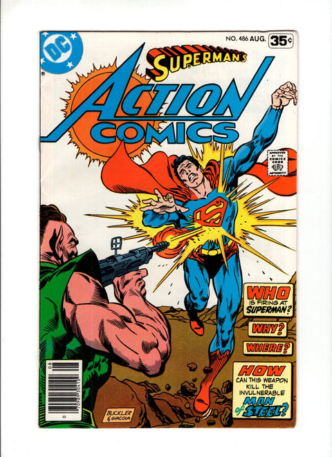 Action Comics, Vol. 1 #486B (1978) Newsstand  DC Comics 1978 Buy & Sell Comics Online Comic Shop Toronto Canada