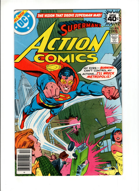Action Comics, Vol. 1 #490B (1978) Newsstand  DC Comics 1978 Buy & Sell Comics Online Comic Shop Toronto Canada