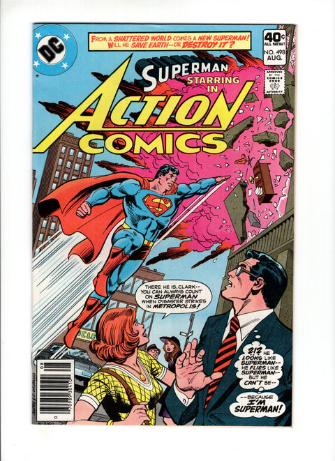 Action Comics, Vol. 1 #498A (1979) Newsstand  DC Comics 1979 Buy & Sell Comics Online Comic Shop Toronto Canada