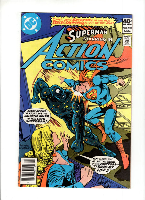 Action Comics, Vol. 1 #502B (1979) Newsstand  DC Comics 1979 Buy & Sell Comics Online Comic Shop Toronto Canada