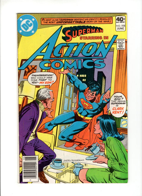 Action Comics, Vol. 1 #508A (1980)   DC Comics 1980 Buy & Sell Comics Online Comic Shop Toronto Canada