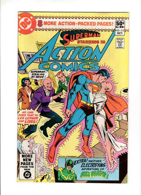 Action Comics, Vol. 1 #512A (1980)   DC Comics 1980 Buy & Sell Comics Online Comic Shop Toronto Canada