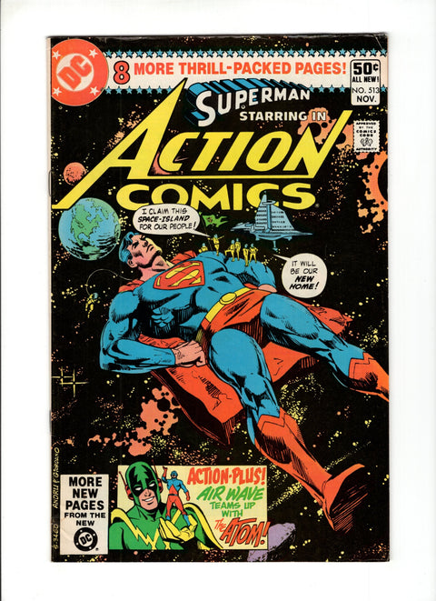 Action Comics, Vol. 1 #513A (1980)   DC Comics 1980 Buy & Sell Comics Online Comic Shop Toronto Canada