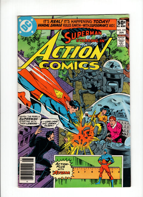 Action Comics, Vol. 1 #515B (1980) Newsstand  DC Comics 1980 Buy & Sell Comics Online Comic Shop Toronto Canada