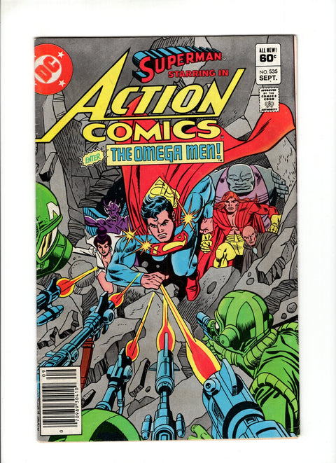 Action Comics, Vol. 1 #535B (1982) Newsstand  DC Comics 1982 Buy & Sell Comics Online Comic Shop Toronto Canada