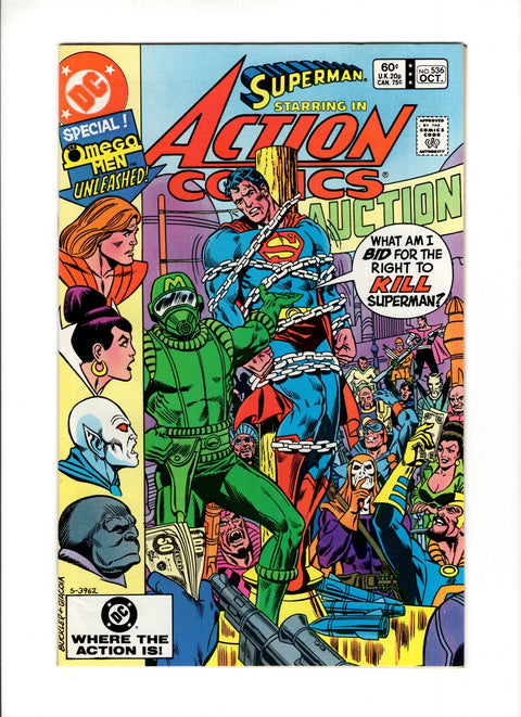 Action Comics, Vol. 1 #536A (1982)   DC Comics 1982 Buy & Sell Comics Online Comic Shop Toronto Canada
