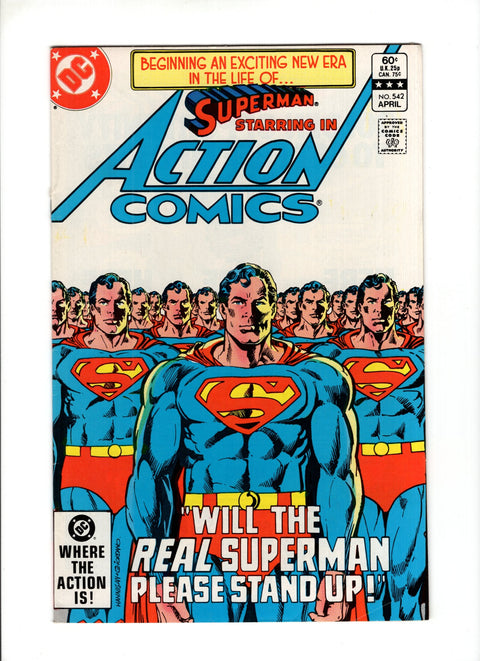 Action Comics, Vol. 1 #542A (1983)   DC Comics 1983 Buy & Sell Comics Online Comic Shop Toronto Canada